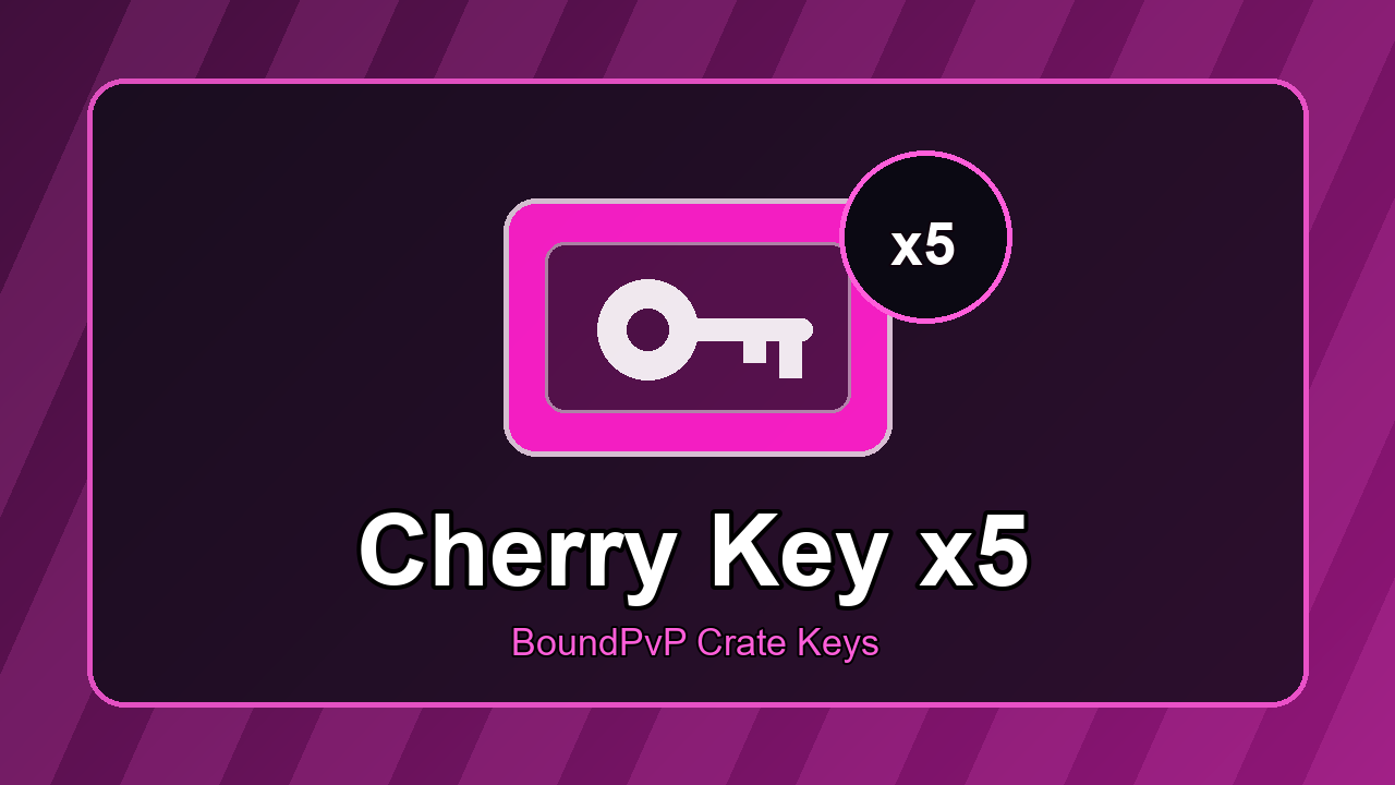 Cherry Key x5
