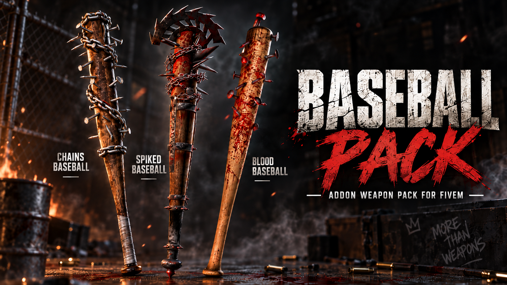 Addon Weapon Pack - Baseball Bats