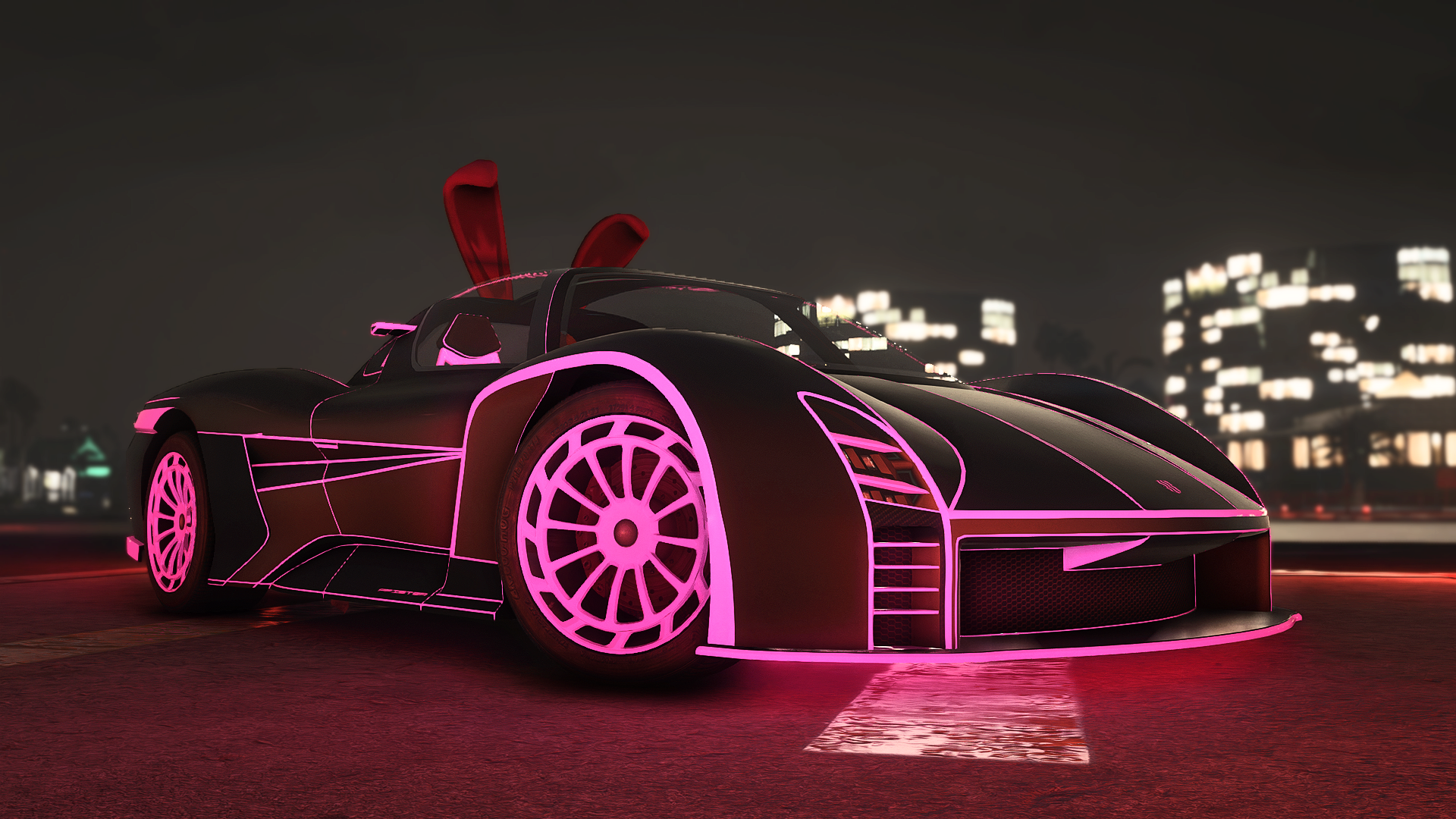 Pfister Xtreme SFI (Animated Lights / Neon Car)