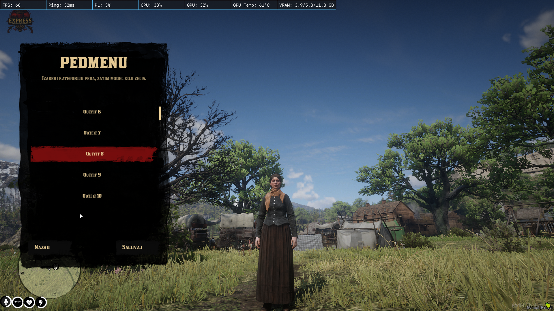 Express Studios · Ped Menu (RSG)