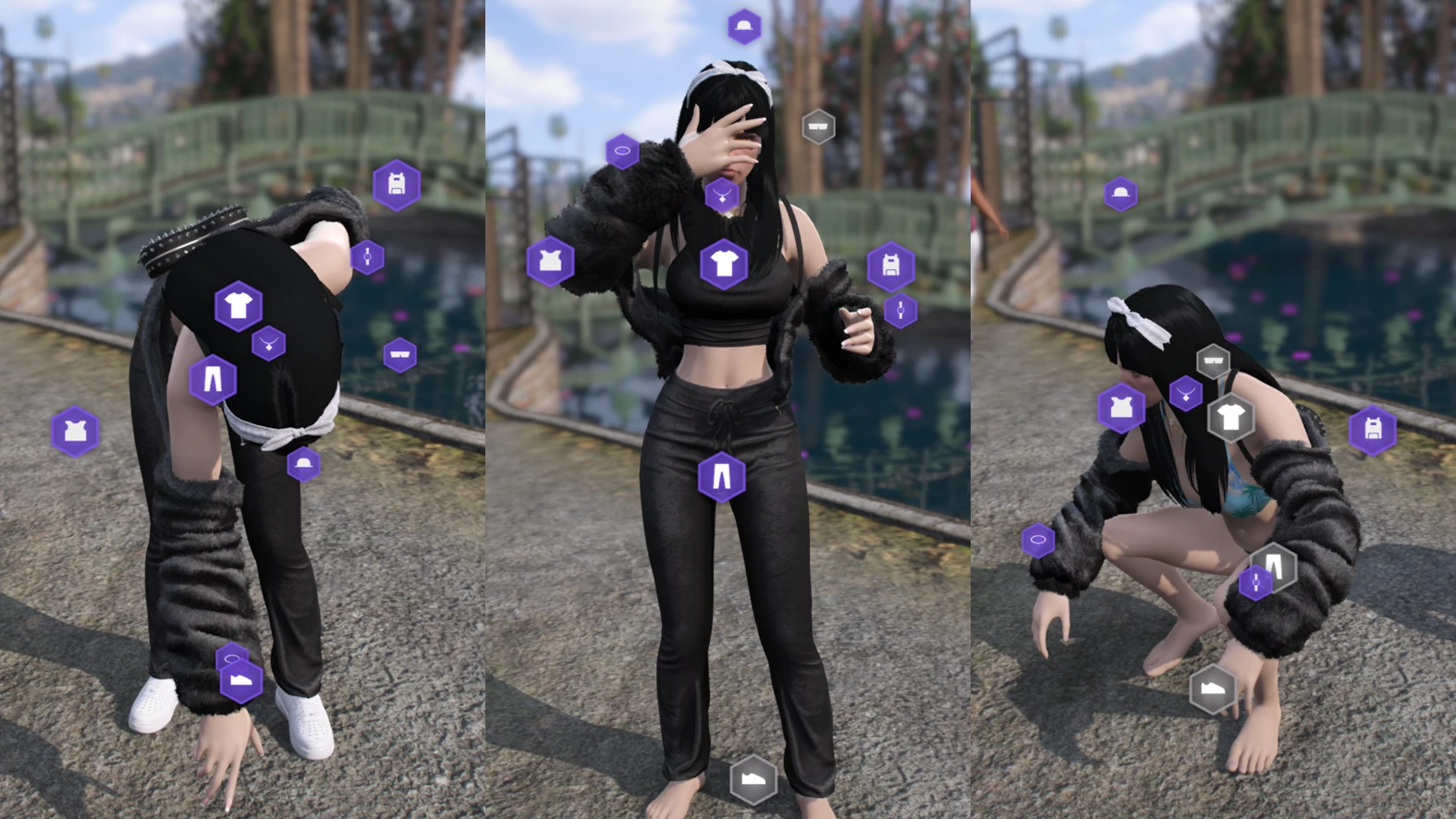 Clothing Menu