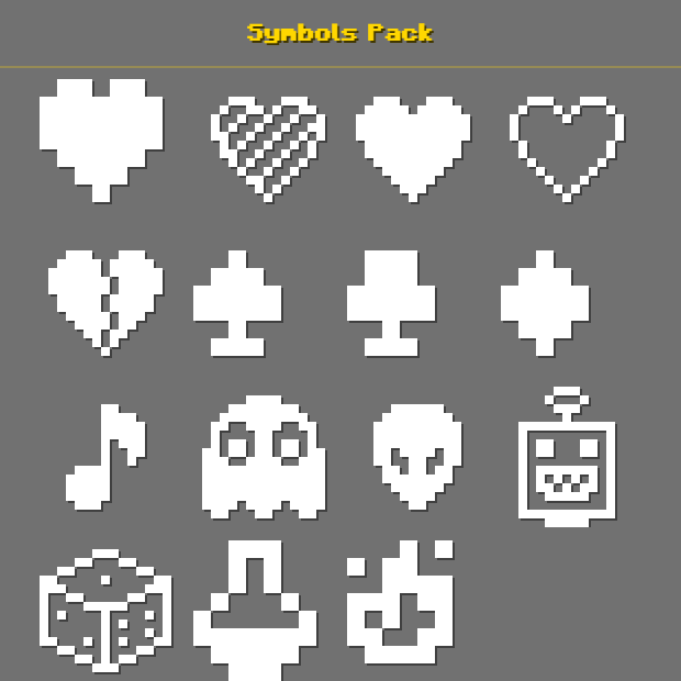 Symbols Icons Pack