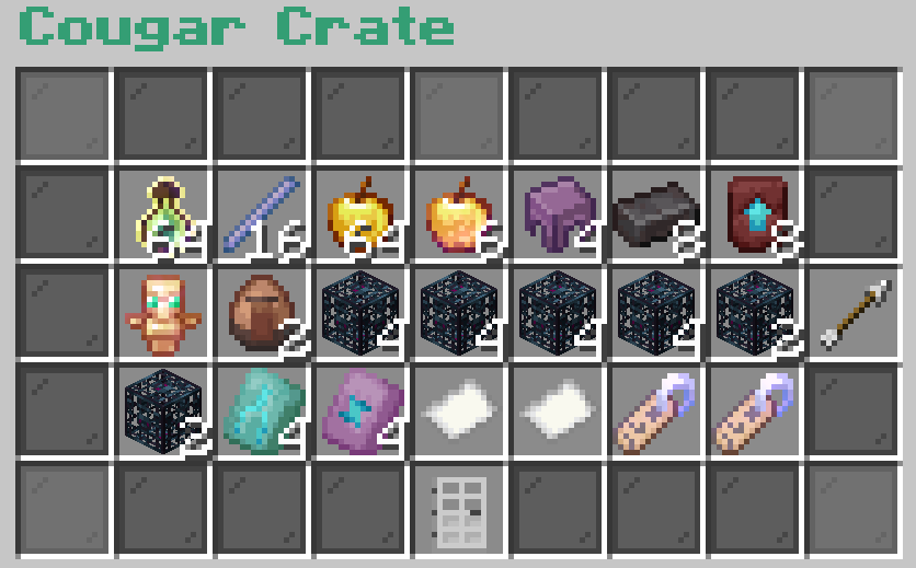 Cougar Crate Key