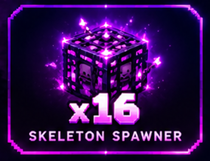 Skeleton Spawners (x16)