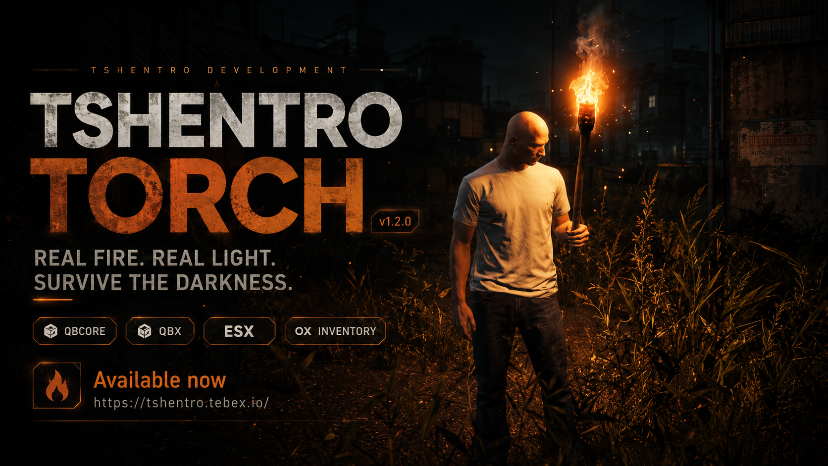 Survival Torch Dynamic Fire Light