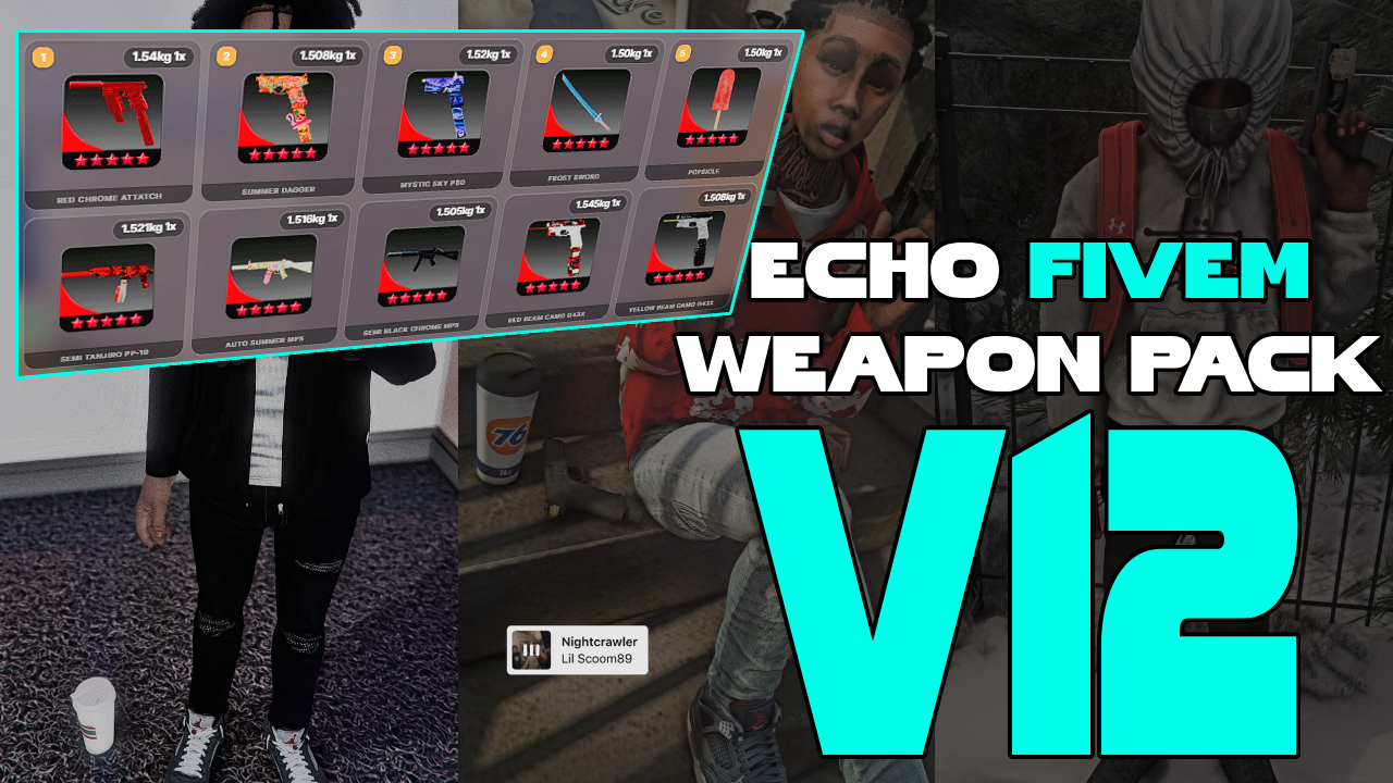 Echo Weapon Pack V12 | Star Themed