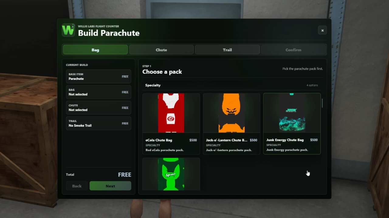 W-Labs Parachutes