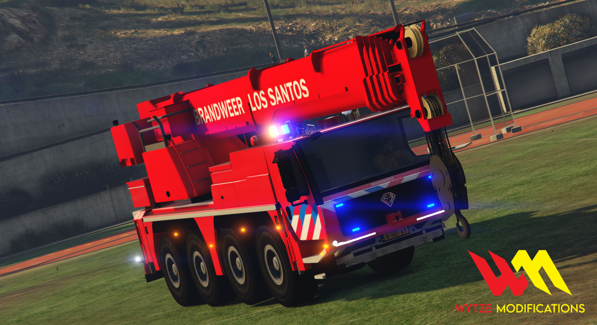 Benefactor FireDepartment Crane [WM_Vehiclecontroll]