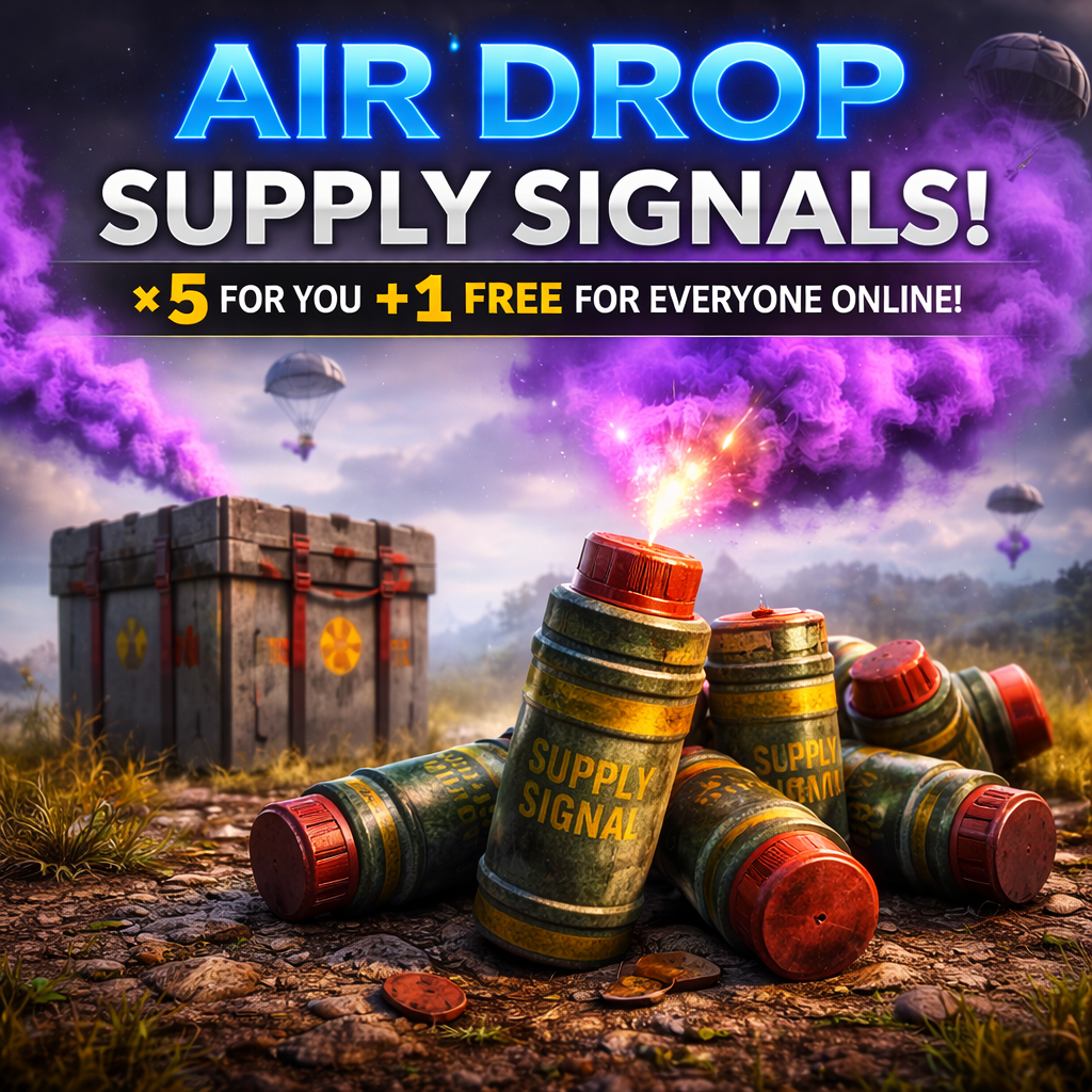 Air Drop Supply Signals