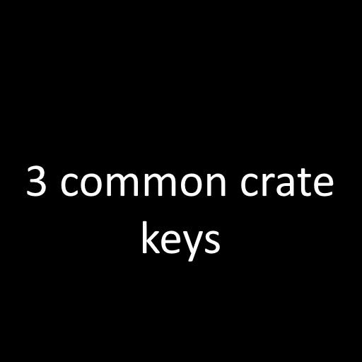 3 Common Keys (read the description before buying!!)