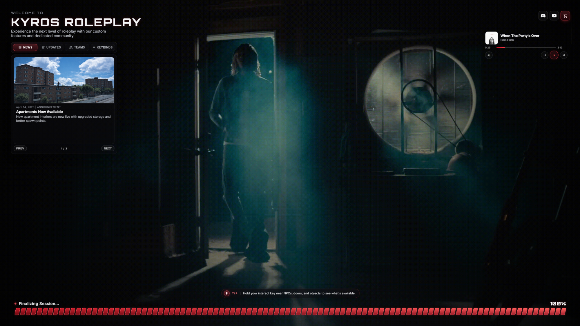 KYROS LOADING SCREEN ONYX
