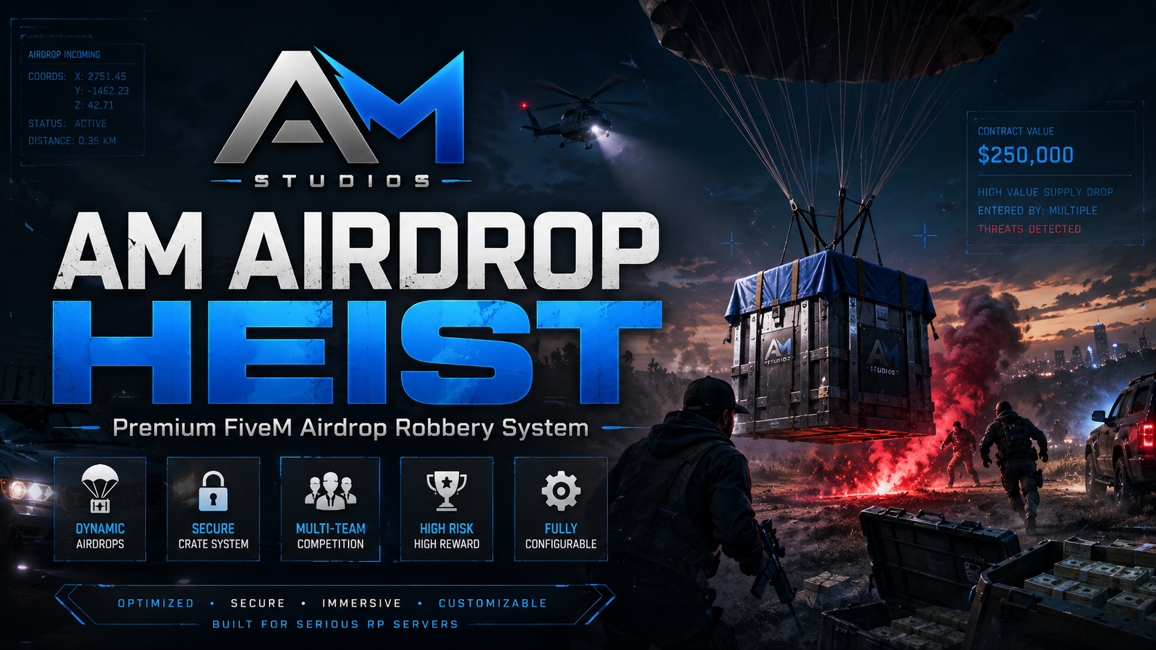 [ESX/OX] ULTIMATE AIRDROP HEIST