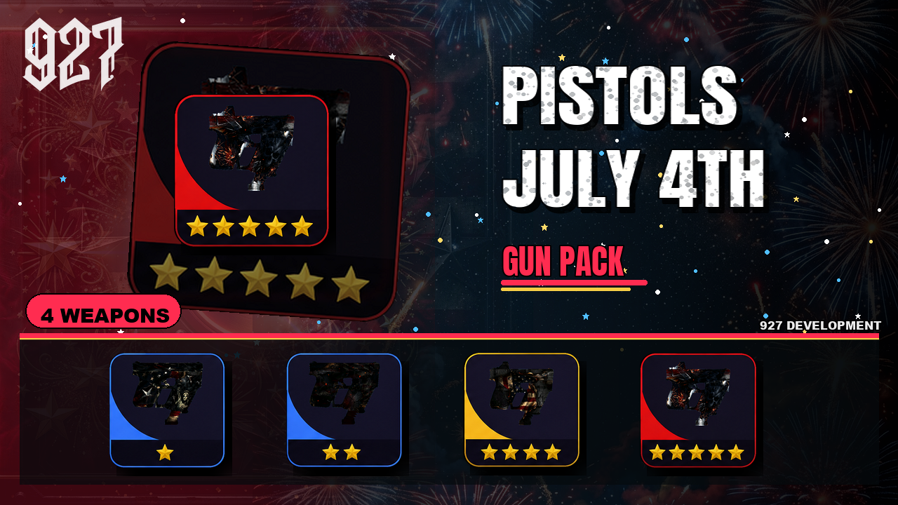 FiveM Pistol Pack — 927 4th of July Bundle (Lifestyle Theme)