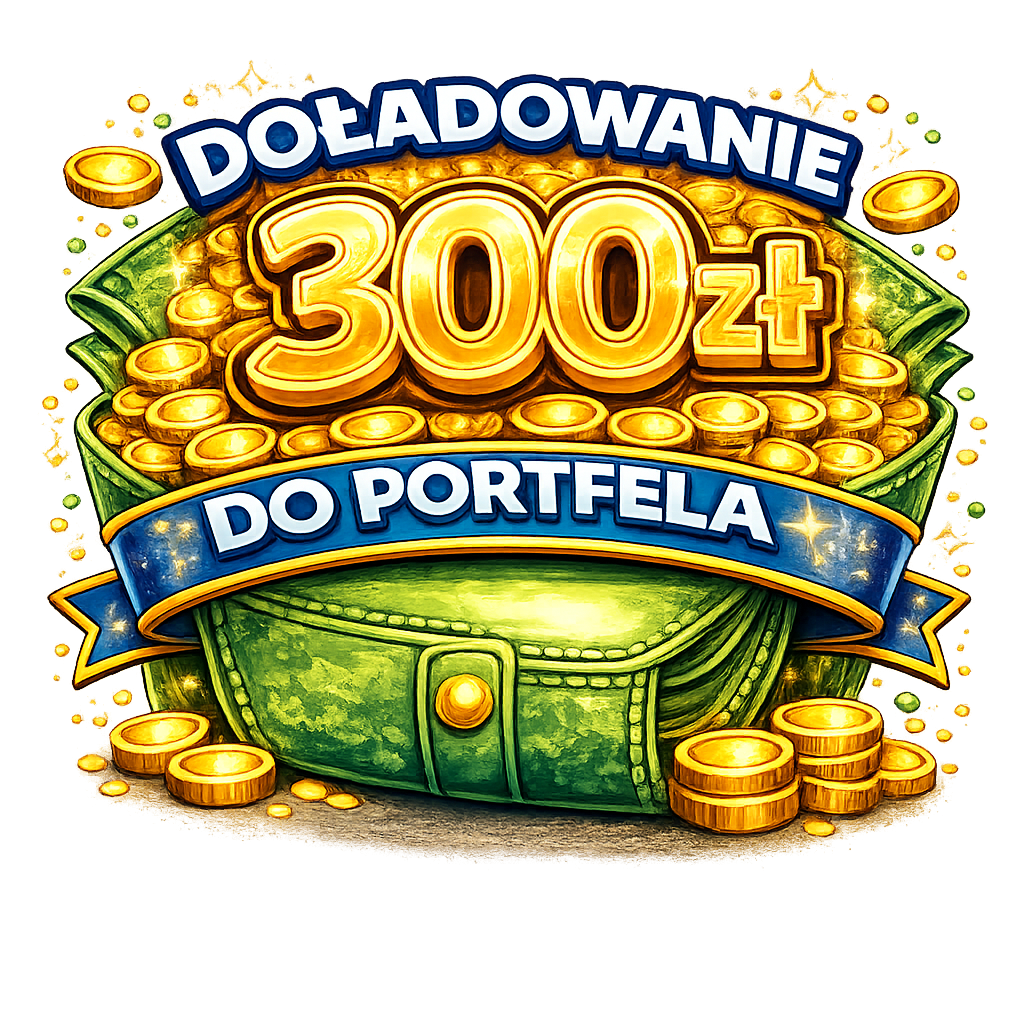 DOŁADOWANIE DO PORTFELA 300 ZL