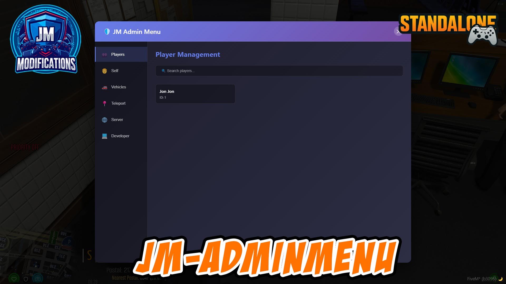 JM-AdminMenu [Standalone]