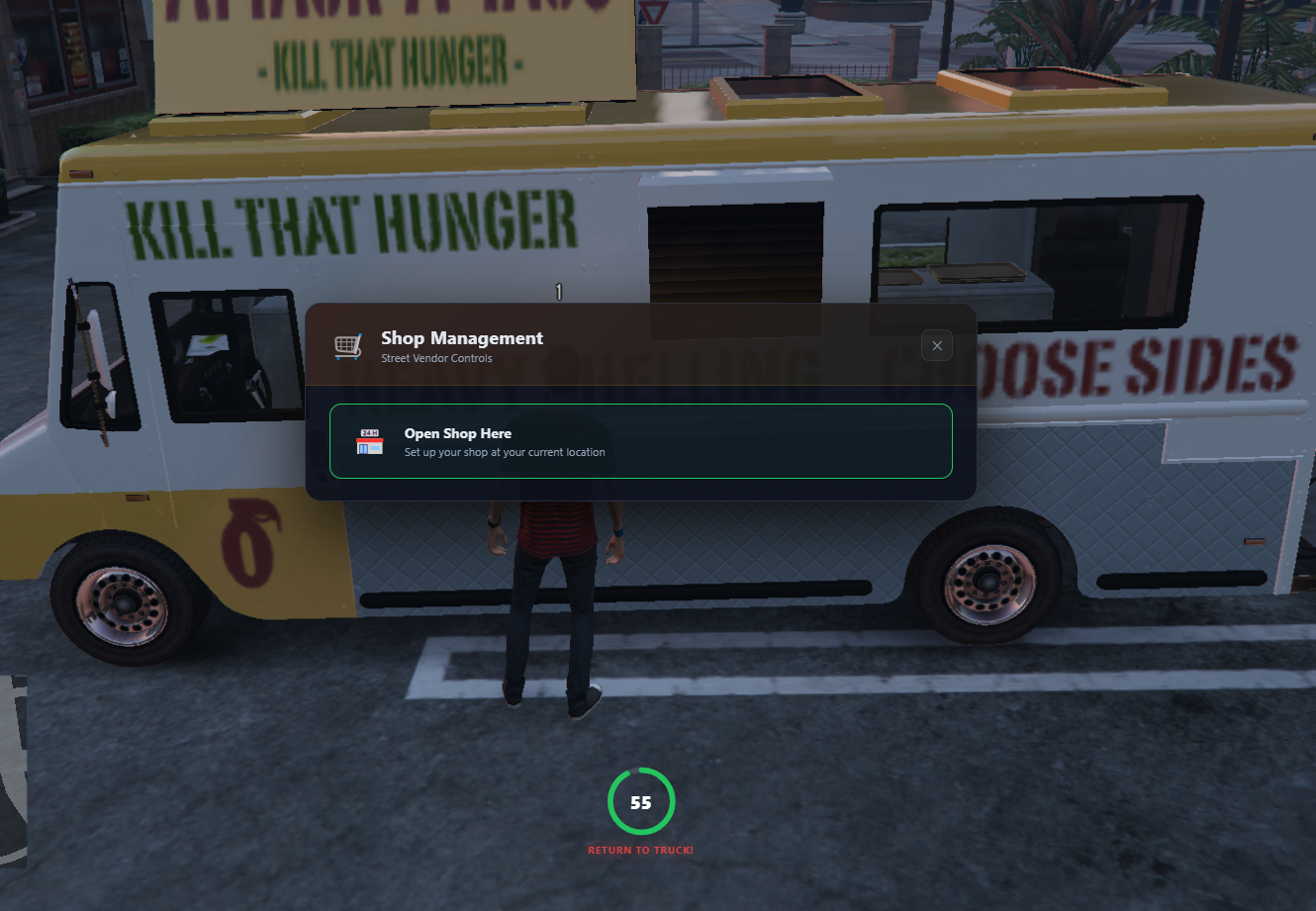 Advanced Street Vendor System