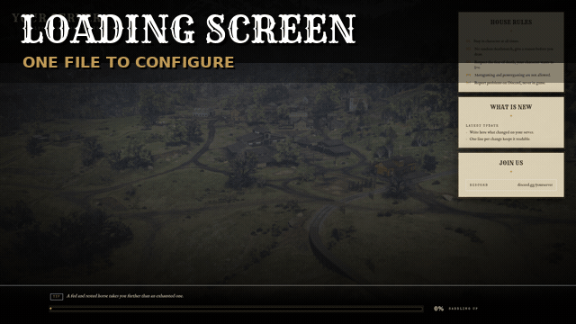 Redm - Loadingscreen