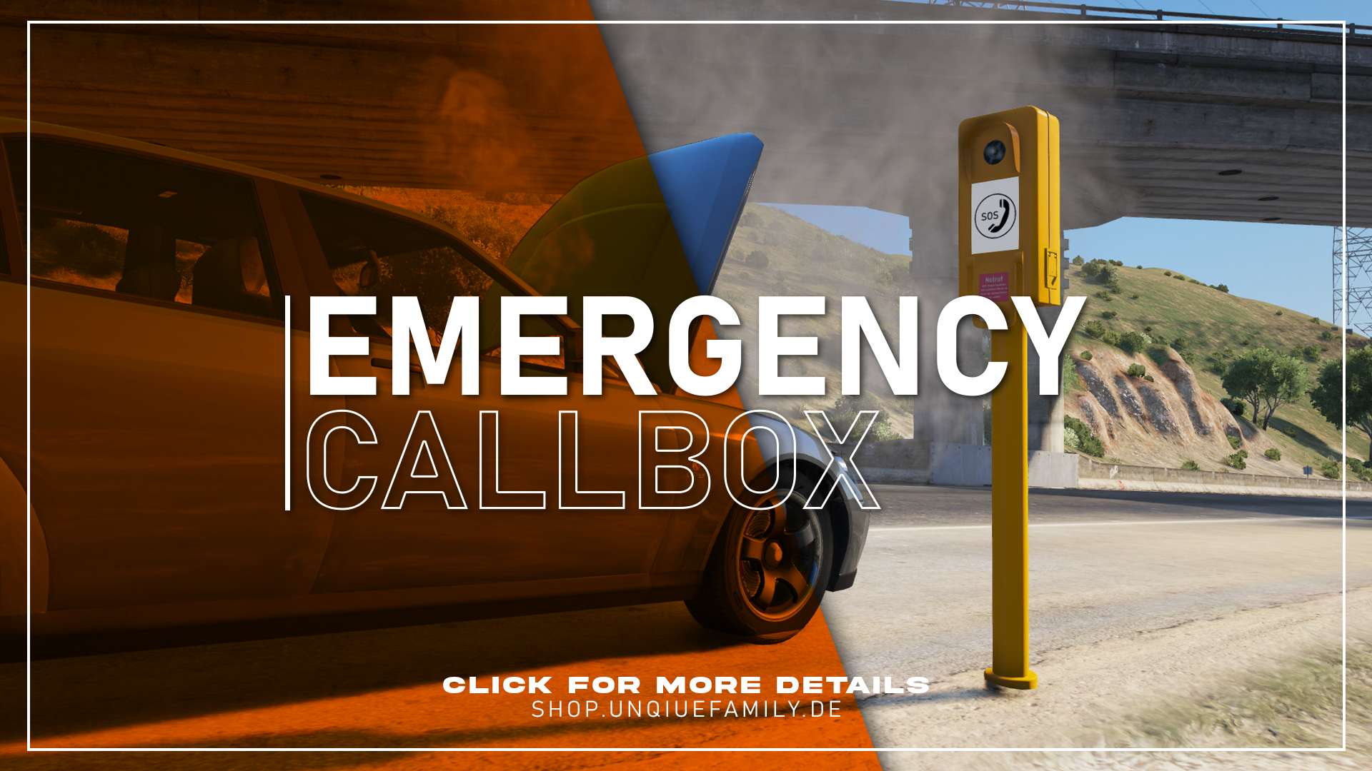 Notrufsäule / Emergency Callbox (+Script)
