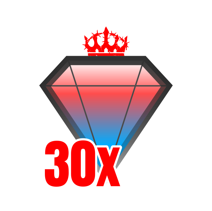 30x DIAMANTES VIP