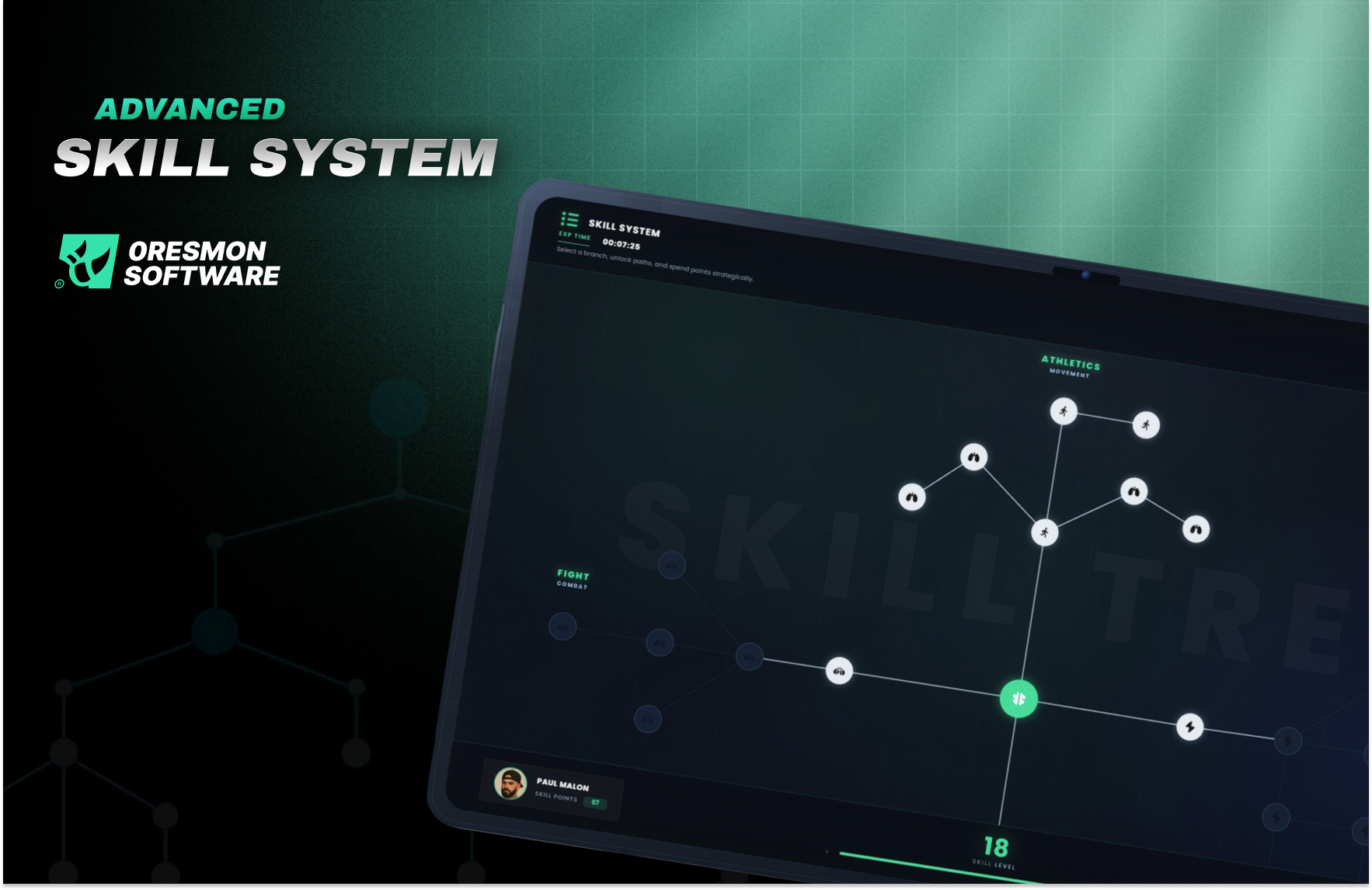 BP-Skill System  Advanced Skill Tree & Upgradable Skills (7+ Skill and Easy Control) Open Source| bp