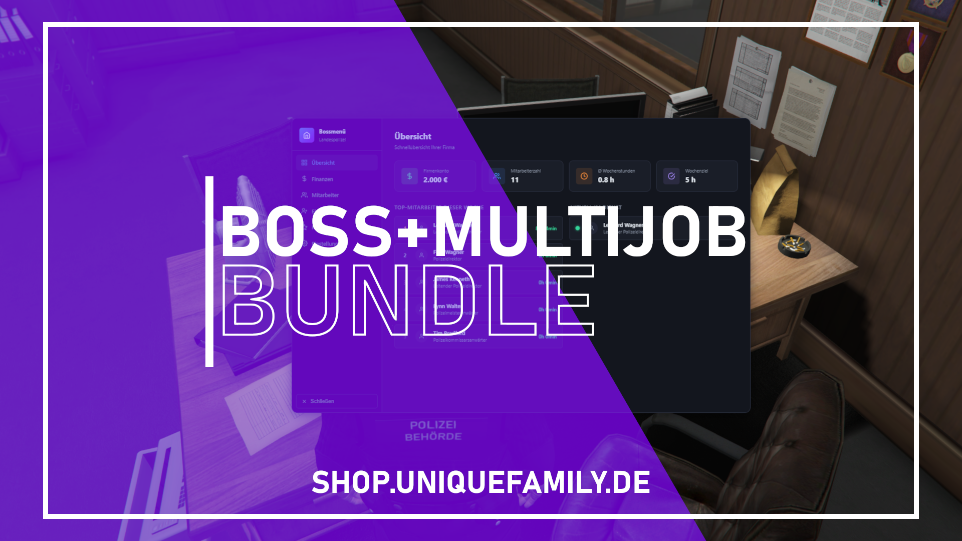 Multijob System + Bossmenü Bundle