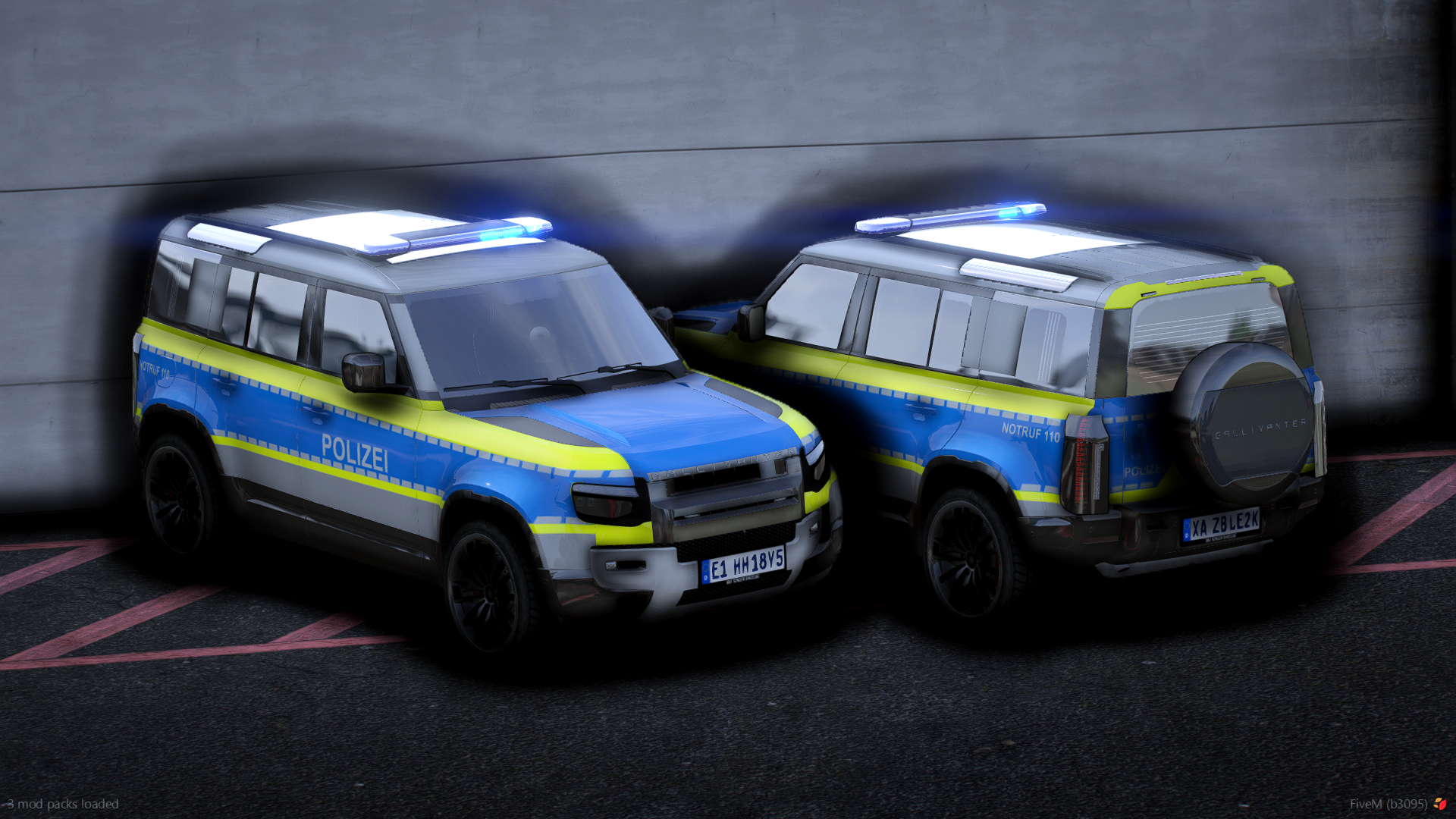 Gallivanter Streifenwagen LB5K