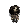 Cursed Doll Plush (Black)