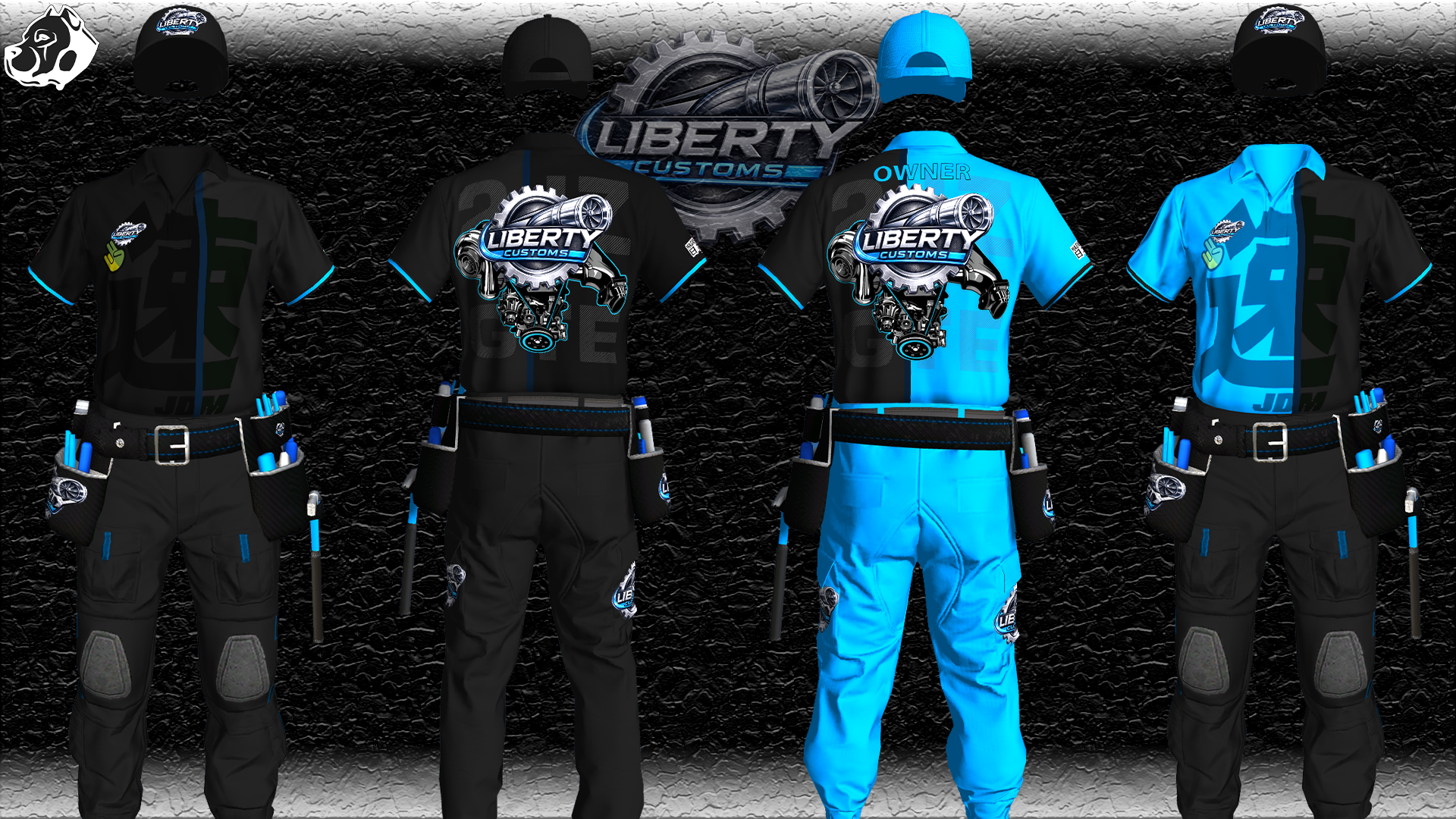 Liberty Customs JDM 3 | FiveM Mechanic Clothing