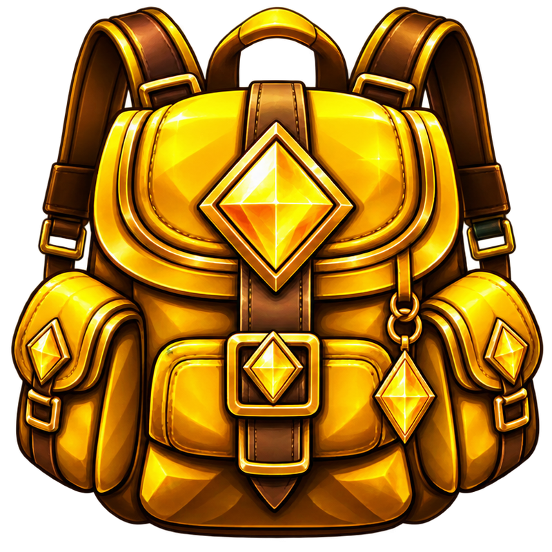 6 Rows Backpack