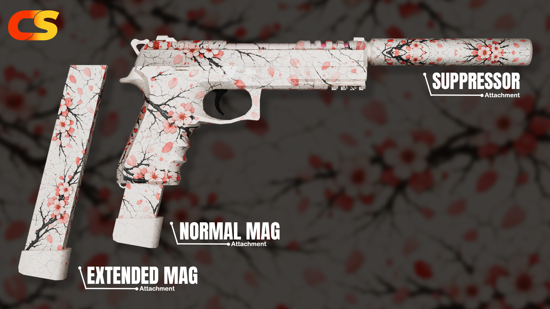 [BLOSSOM FURY ( PISTOL MK2 )] OX-INVENTORY { WEAPON}