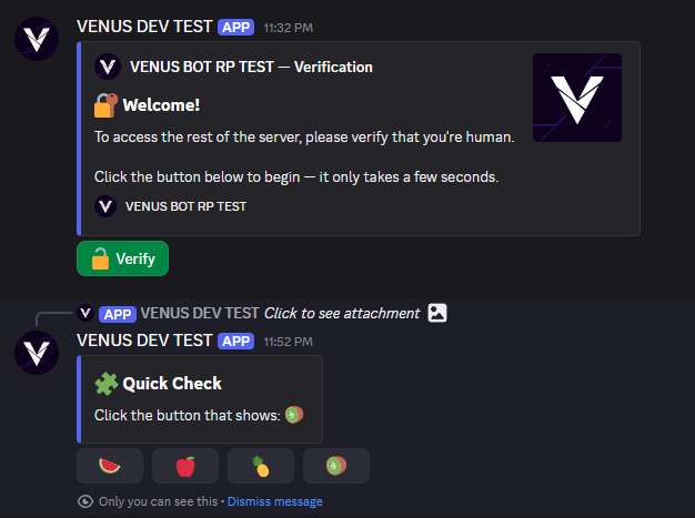 Venus RP Bot
