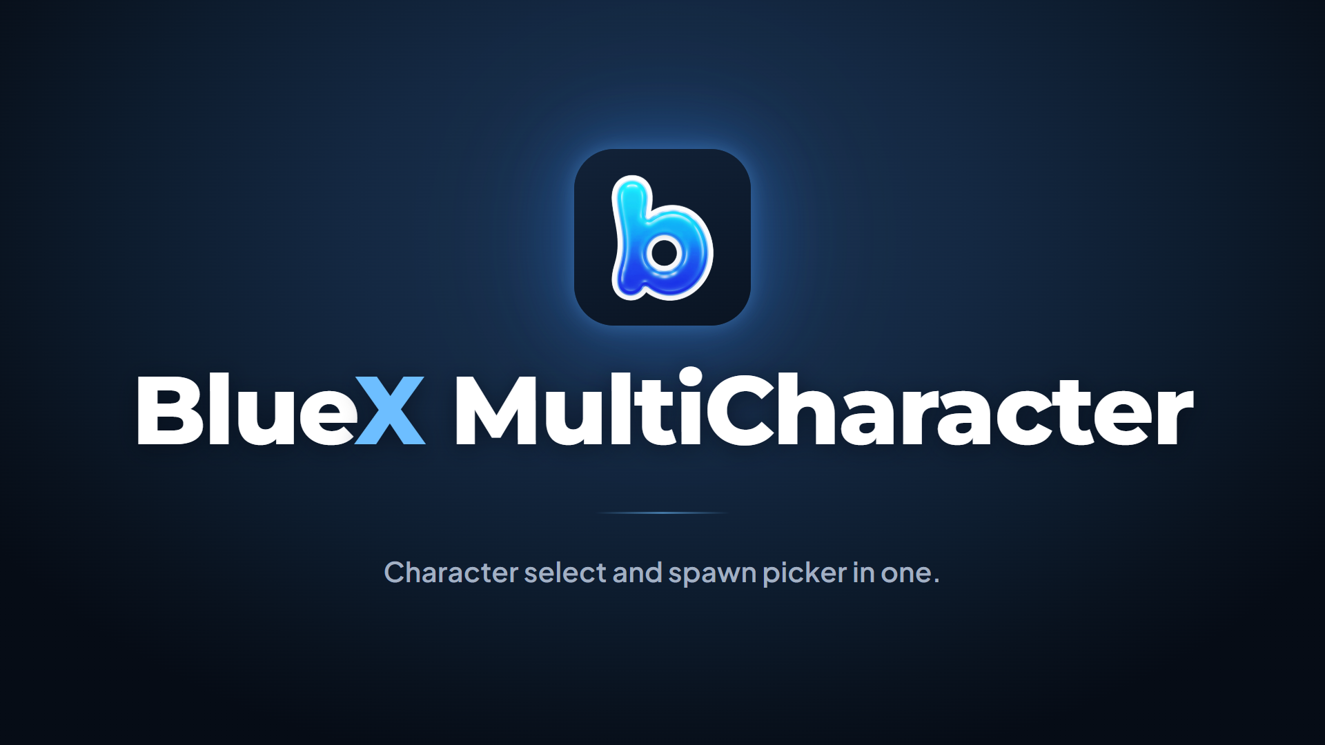 BlueX MultiCharacter