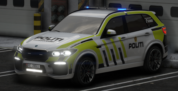 Police Rebla w/ Reflection