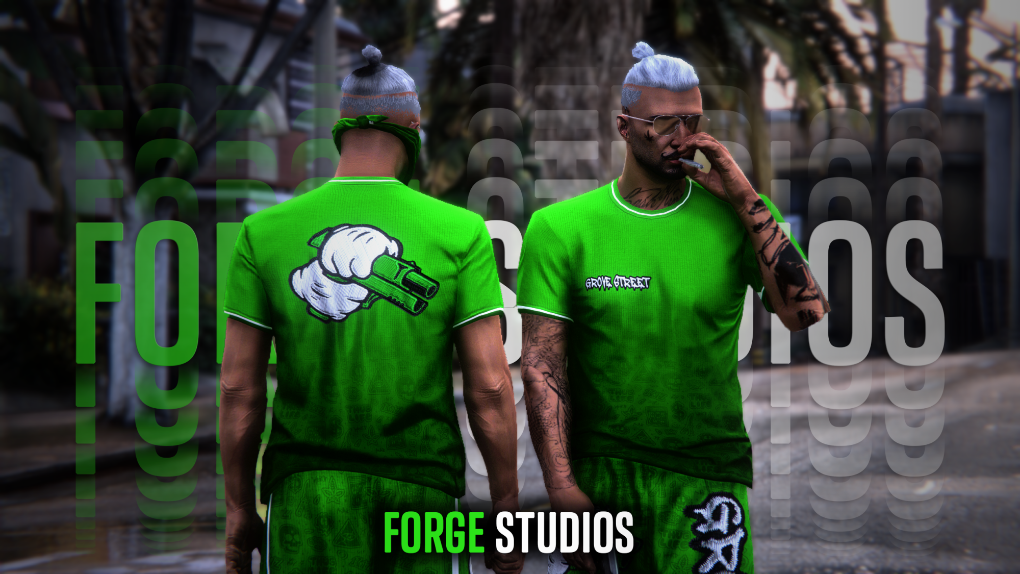 Grove Street FiveM Clothing Packs (Faction) — Forge Studios