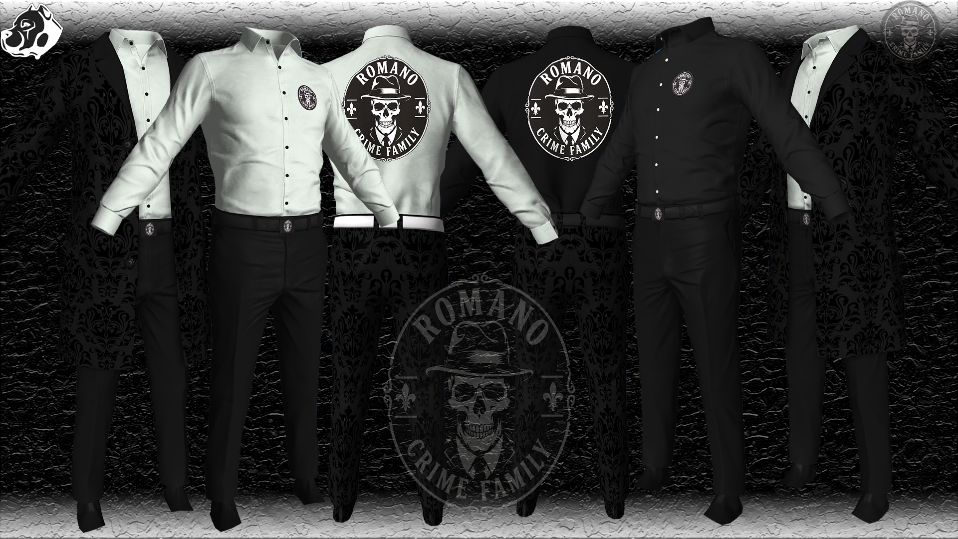 Romano Crime Family Uniform [M+F]