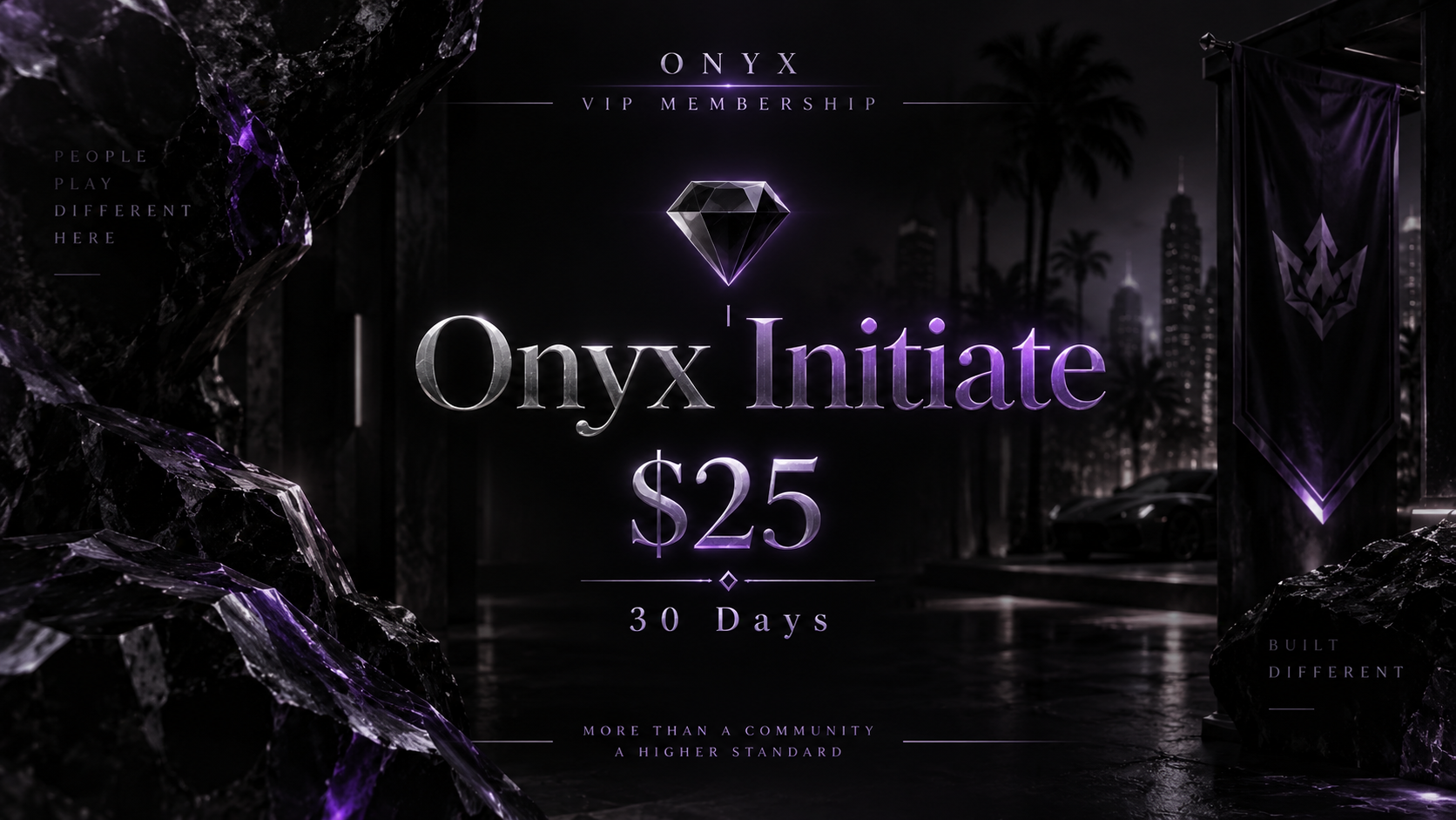💎 ┃Onyx Initiate (30 DAYS)
