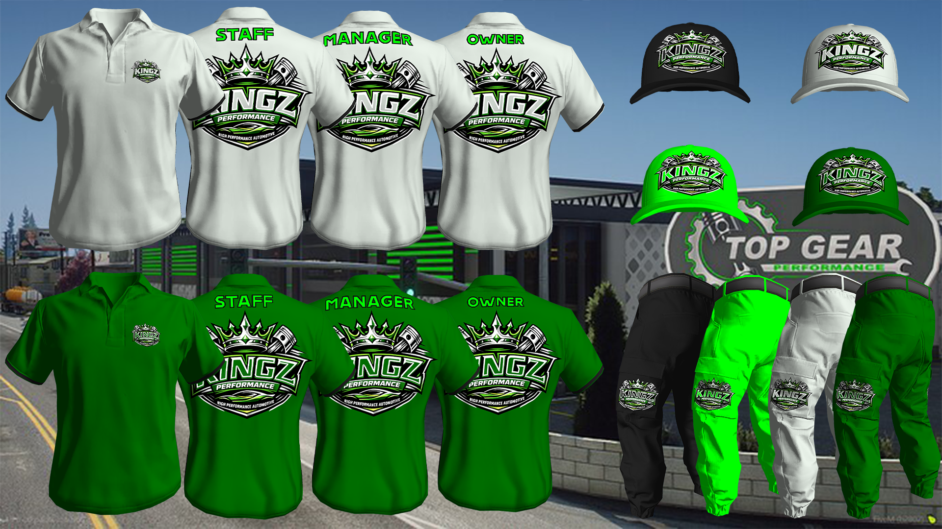 Kingz Performance Clothing Uniform 3 [M+F]
