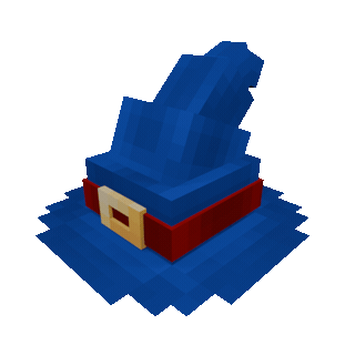 Wizard Hat — cosmetic Cat Hats! item on the NovaVoid Cat Civilization Minecraft server