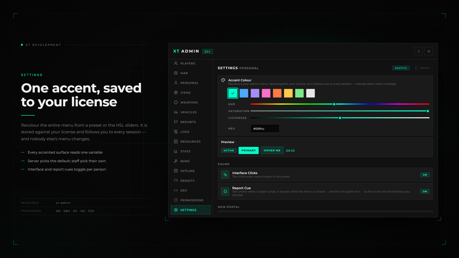 Admin Menu w/ Web Based Admin Panel image 6