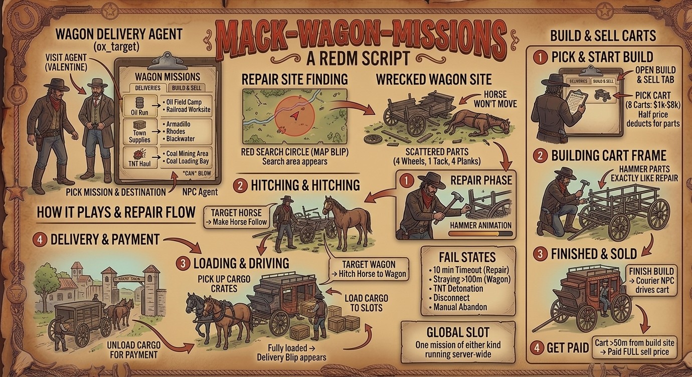 Wagon Missions (Buidlng Wagons)