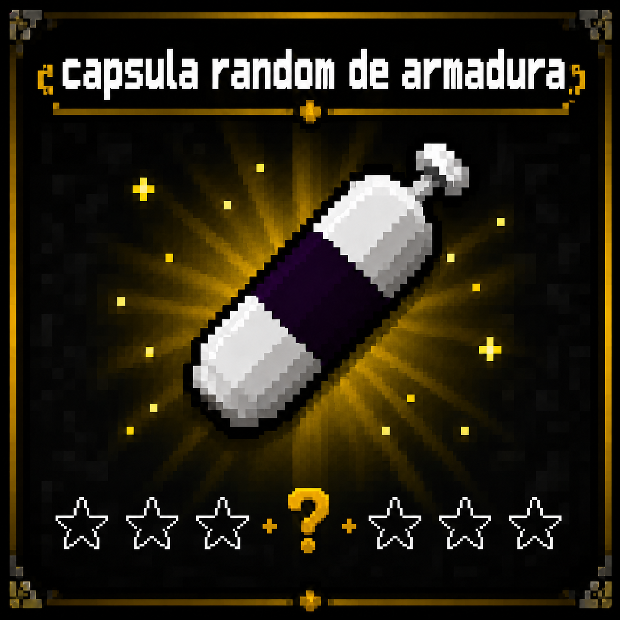 Capsula Random De Armadura - 1 a 7 Estrellas