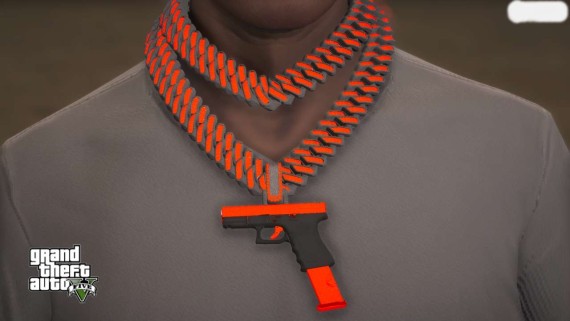 Double Cuban Gun Chain