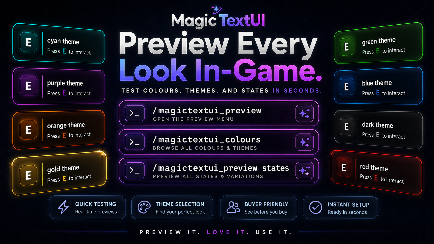Magic TextUI