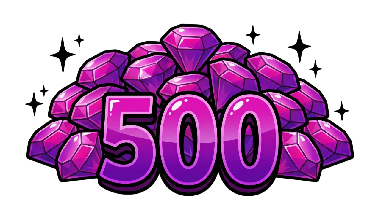 500 Gems