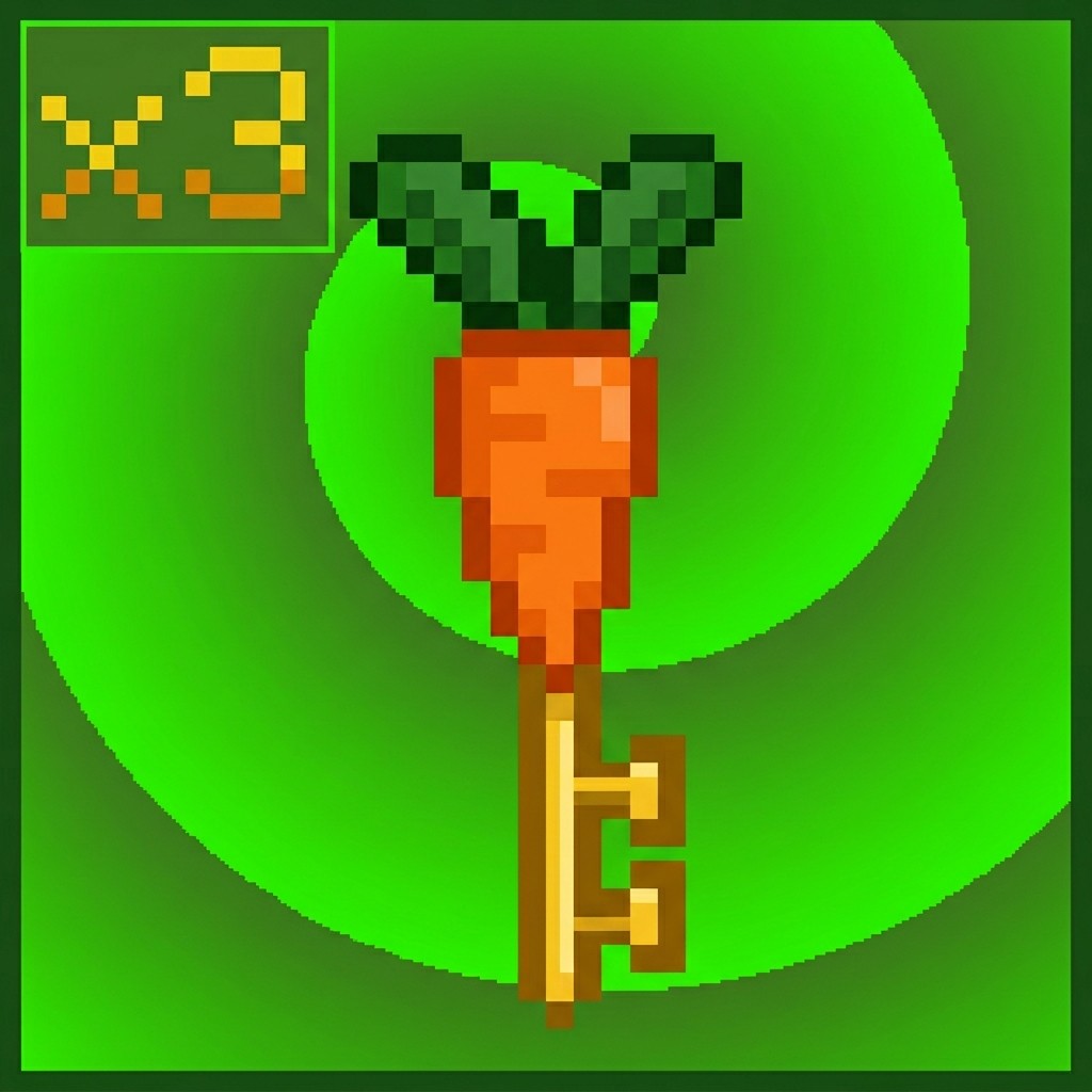 x3 Carrot Keys