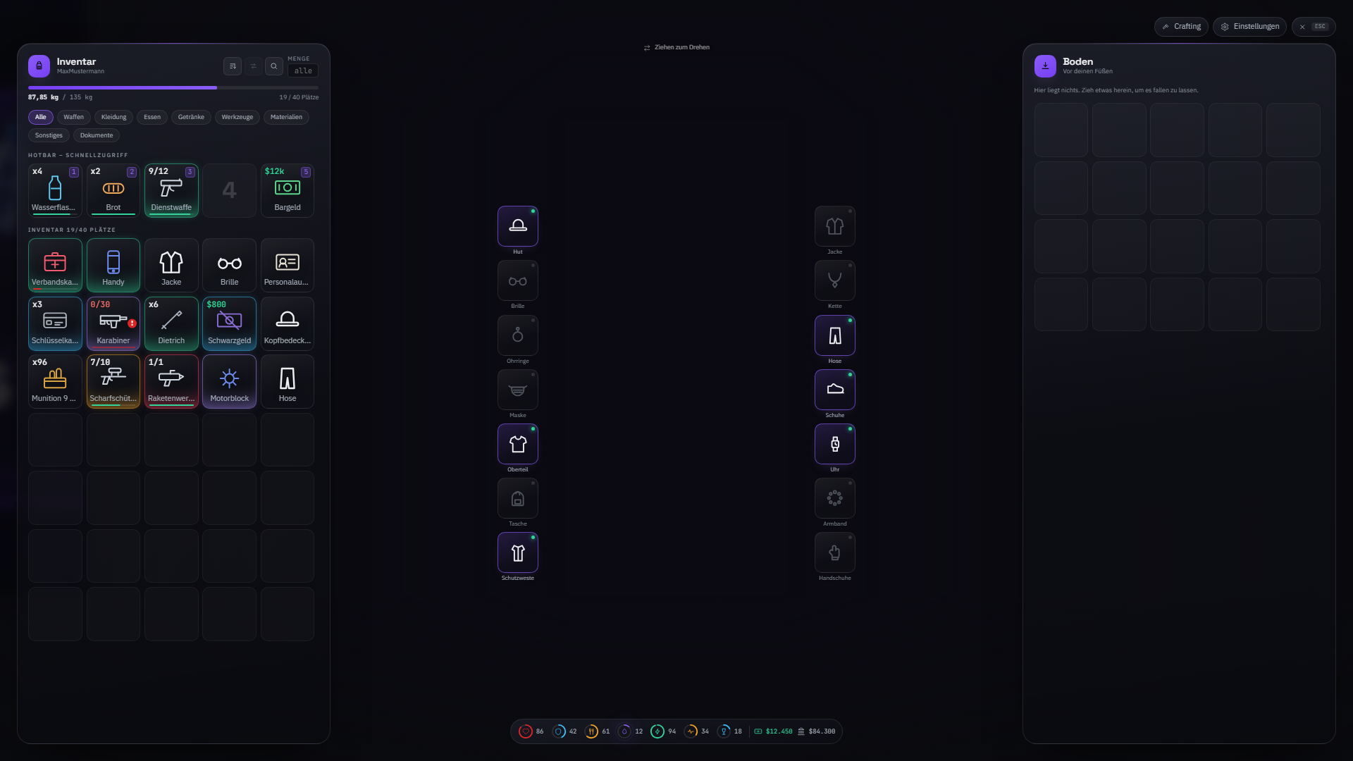 CrankChaos Inventar – Bild 5