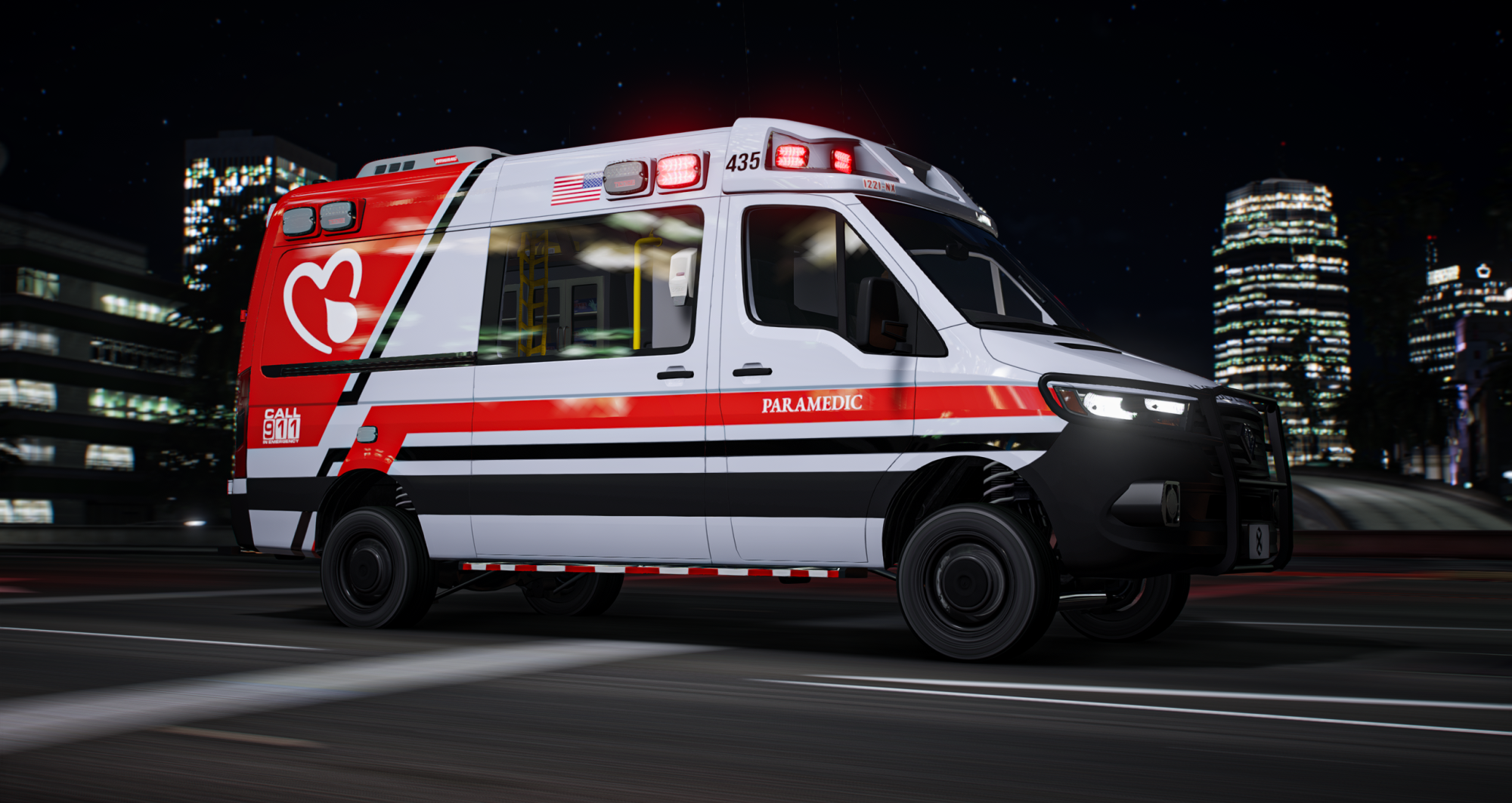 Benefactor Jogger 4x4 Ambulance Type 2 (2026)