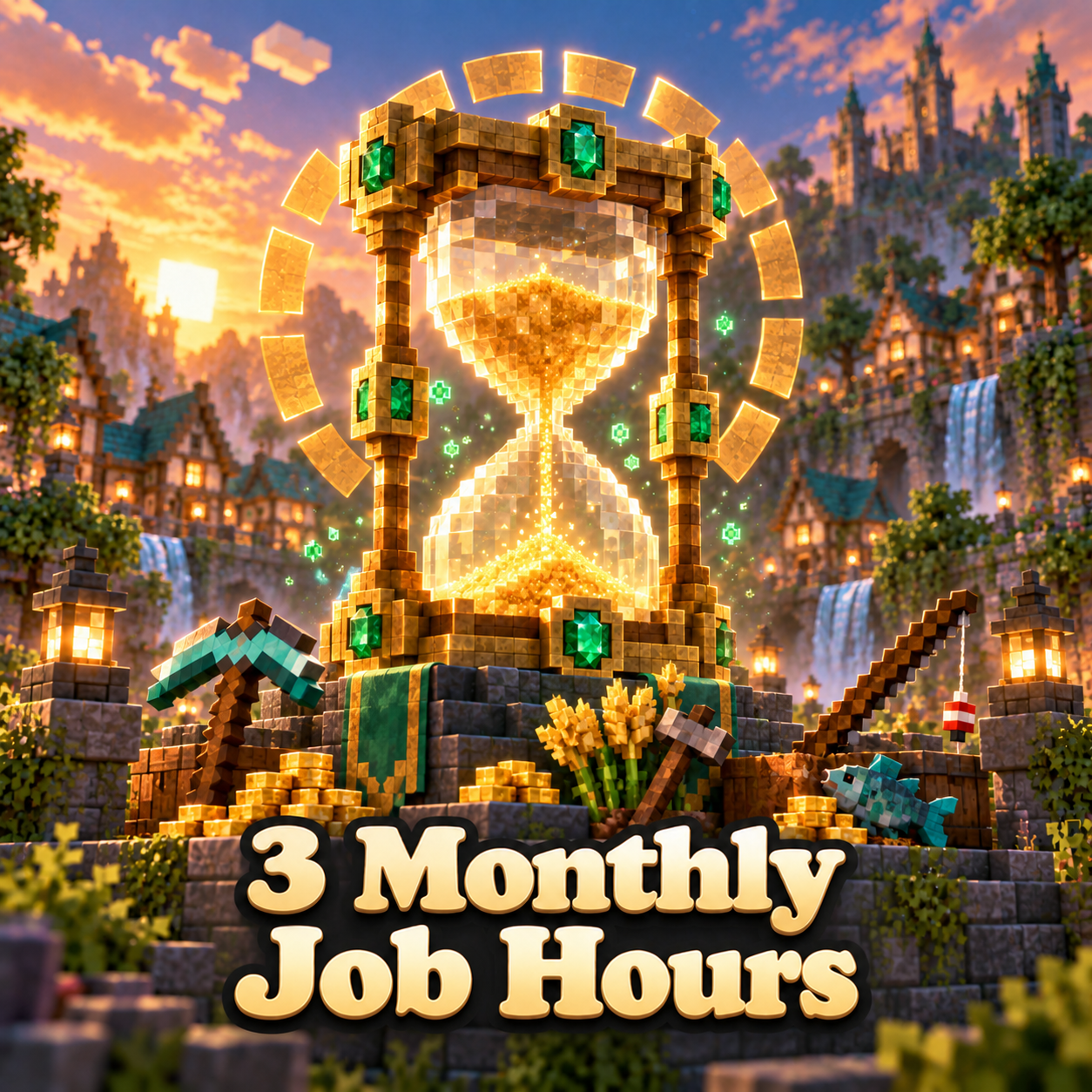 3 Monthly Job Hours