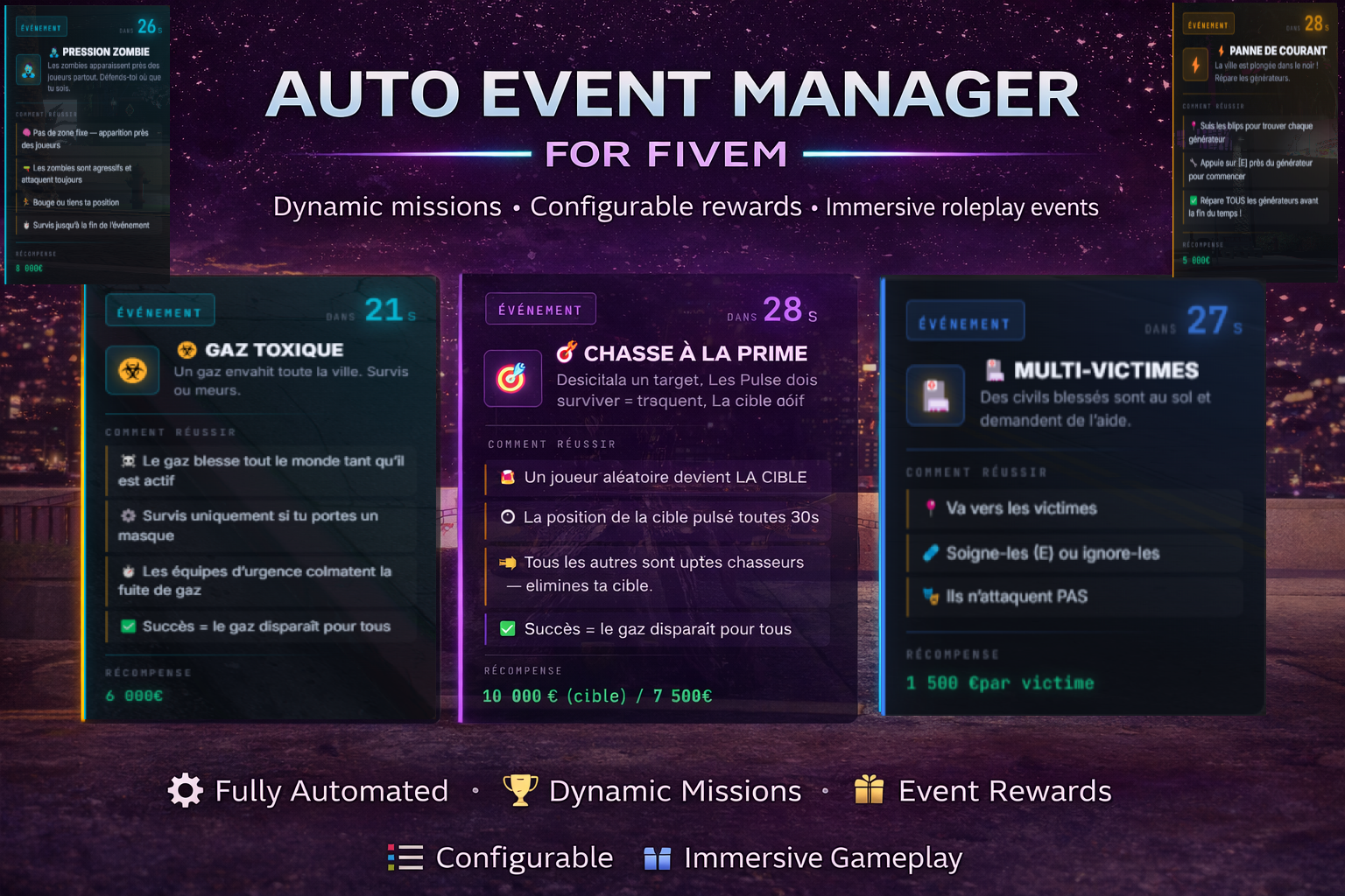 Auto Event Manager