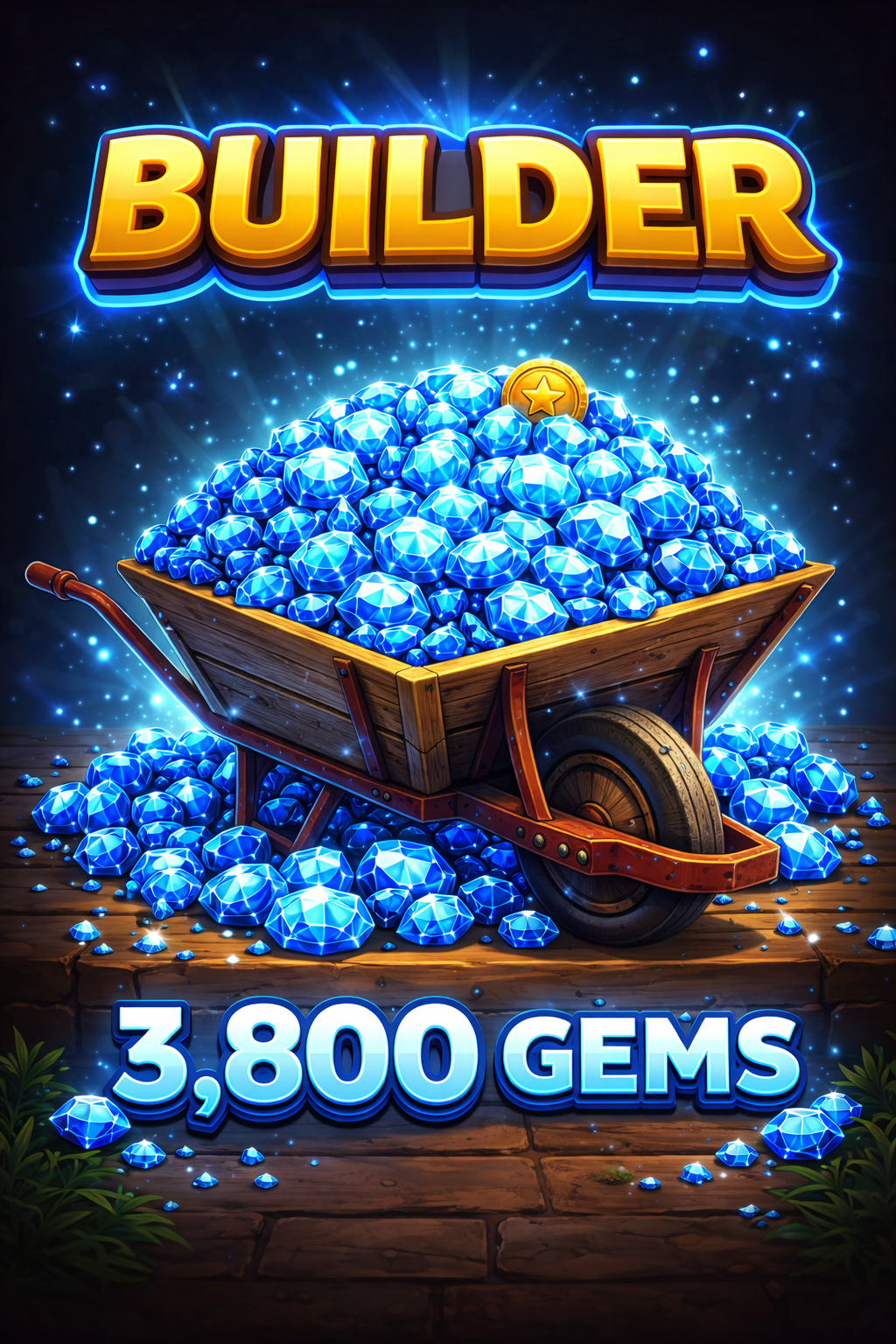3,800 Gems